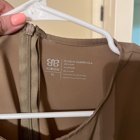 Tan Albion Romper - Picture 3 of 6